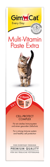 

Паста для кошек GimCat Multi-Vitamin Paste Extra 200 г (078262)