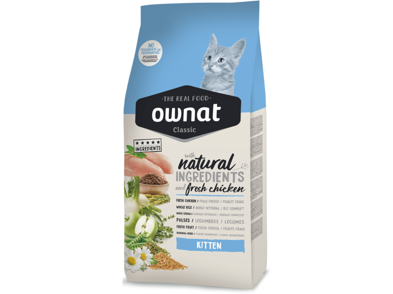 

Сухой корм для котят Ownat Classic Kitten 4 кг