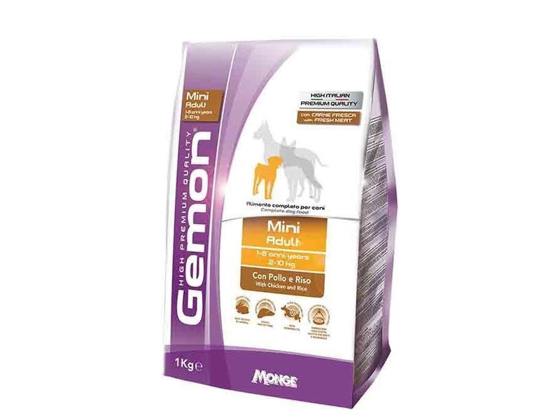 

Сухой корм для собак Gemon Mini Adult Chicken & Rice 3 кг (129332)