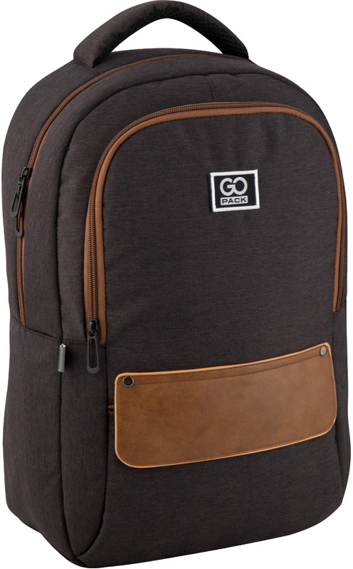 

Рюкзак для города GoPack Сity унисекс 475 г 44.5 х 28 х 13 см 18 л Коричневый (GO20-152L-2)