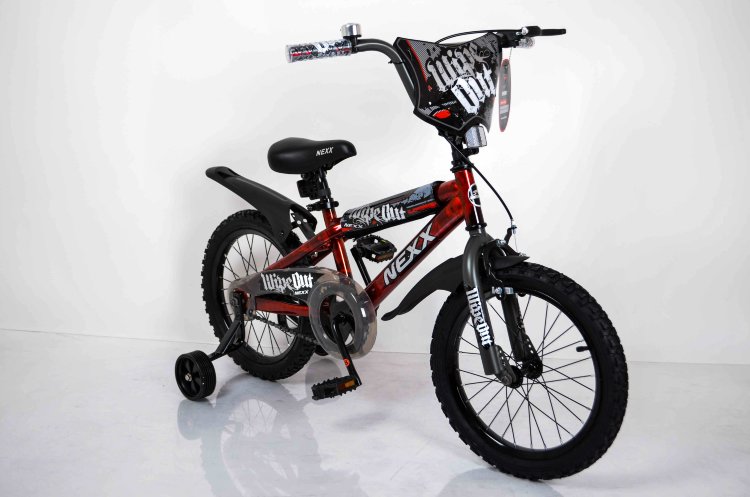 

Детский велосипед NEXX BOY 16" (Красный-Сплэш)