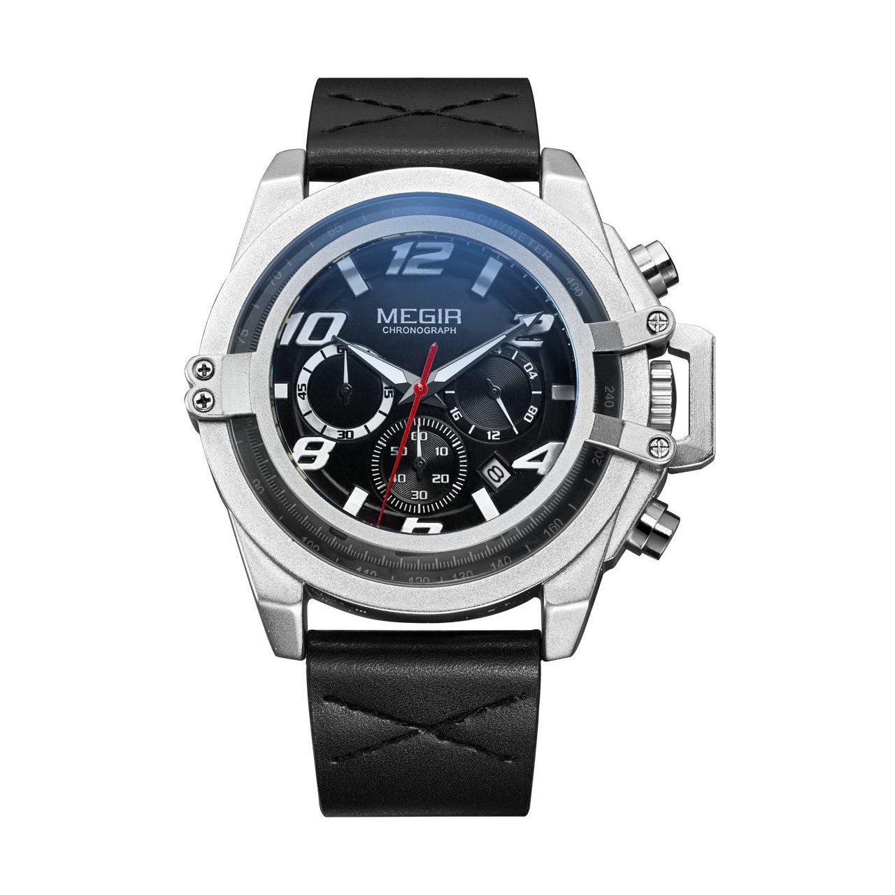 

Часы Megir Silver Black MG2052 (ML2052GBK-1)