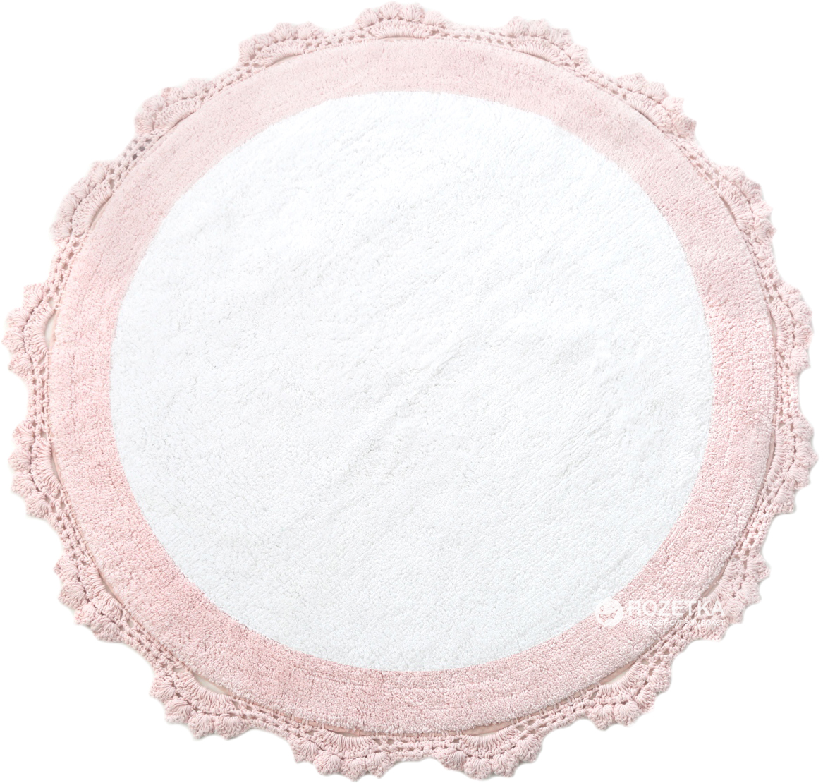 

Набор ковриков в ванную комнату Irya Doreen 90x90 см Pembe-Byaz