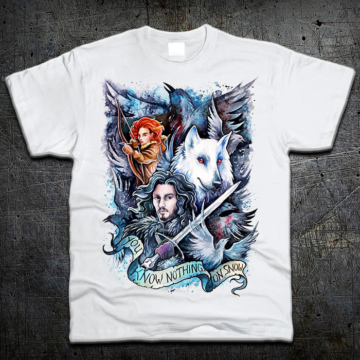 

Футболка Fruit of the Loom Игра Престолов Game of Thrones Белый 152 см (2193138)