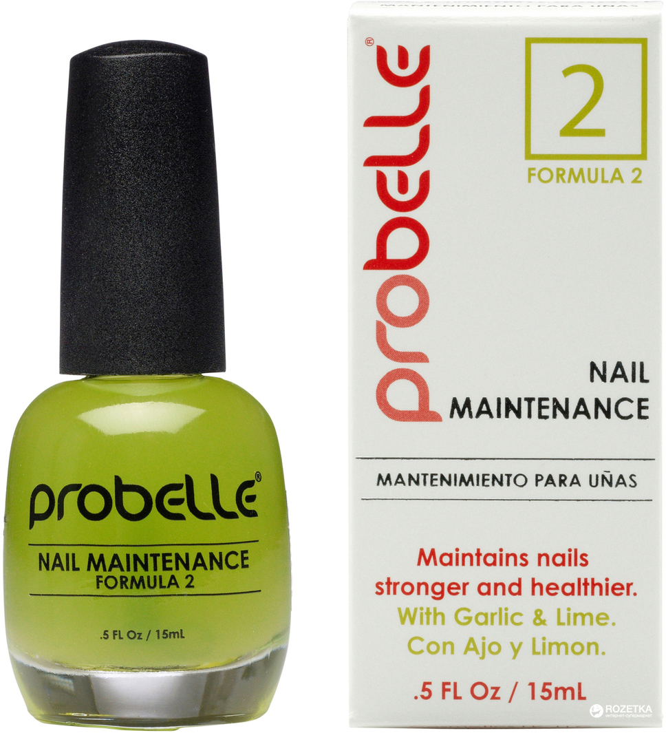 Акція на Восстанавливающий лак для ногтей Probelle Touch N'Grow Plus Nail Maintenance Formula 2 15 мл (857188005538) від Rozetka UA