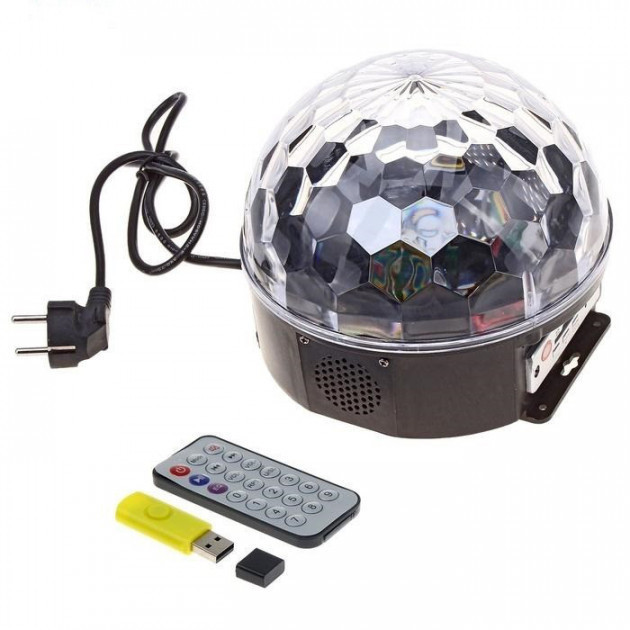 

Светомузыка диско шар Magic Ball Music MP3 плеер с bluetooth XXB 01/M6
