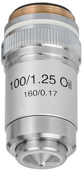 

Объектив Sigeta Achromatic 100x/1.25 OIL (65169)