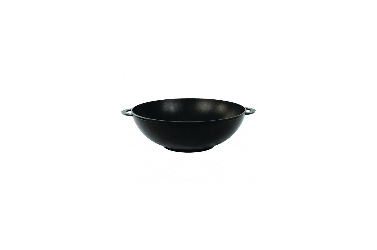 

Сковорода антипригарная Биол 300х174 мм х 45 л "wok", с литыми ручками (3003П)