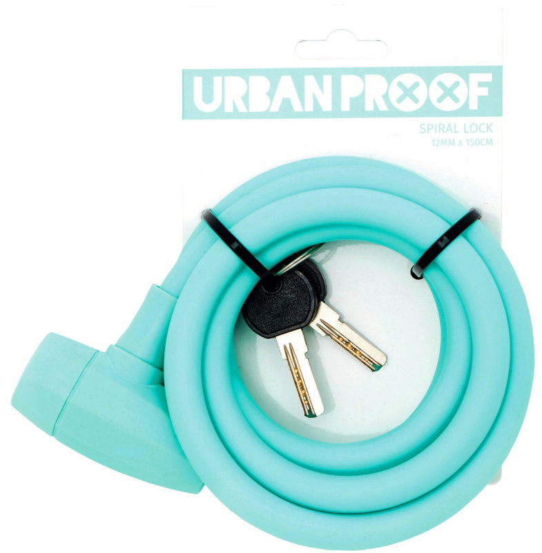

Замок под ключ Urban Proof SPIRAL LOCK matt ocean blue