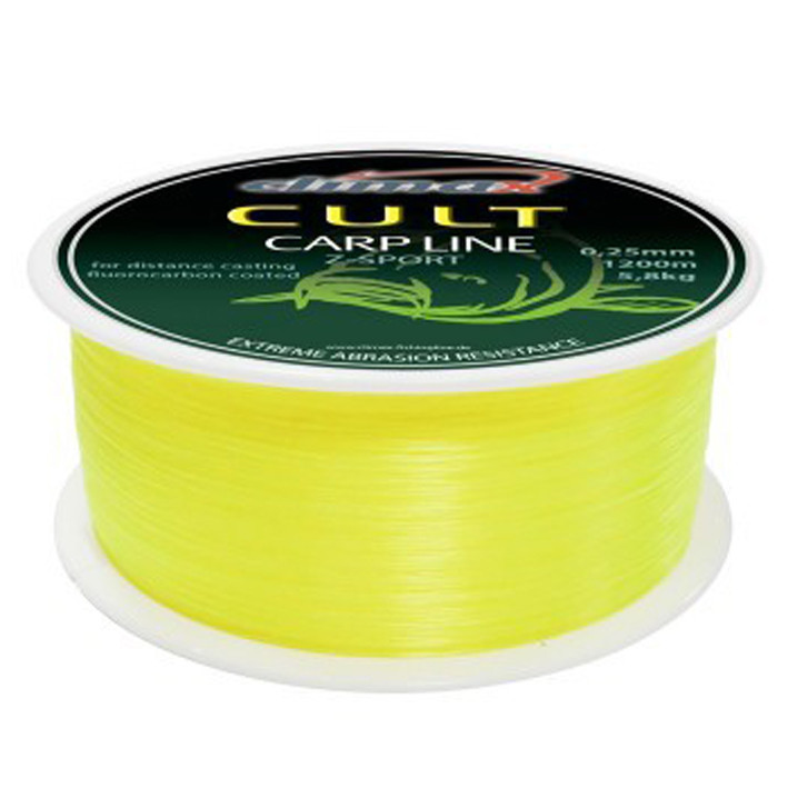 

Леска карповая Climax Cult Carp Line Z-Sport салатовая 0,28mm 6,8kg (1000m)