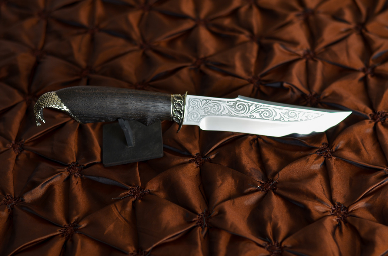 

Коллекционный нож R.A. Knives Кобра 40х13