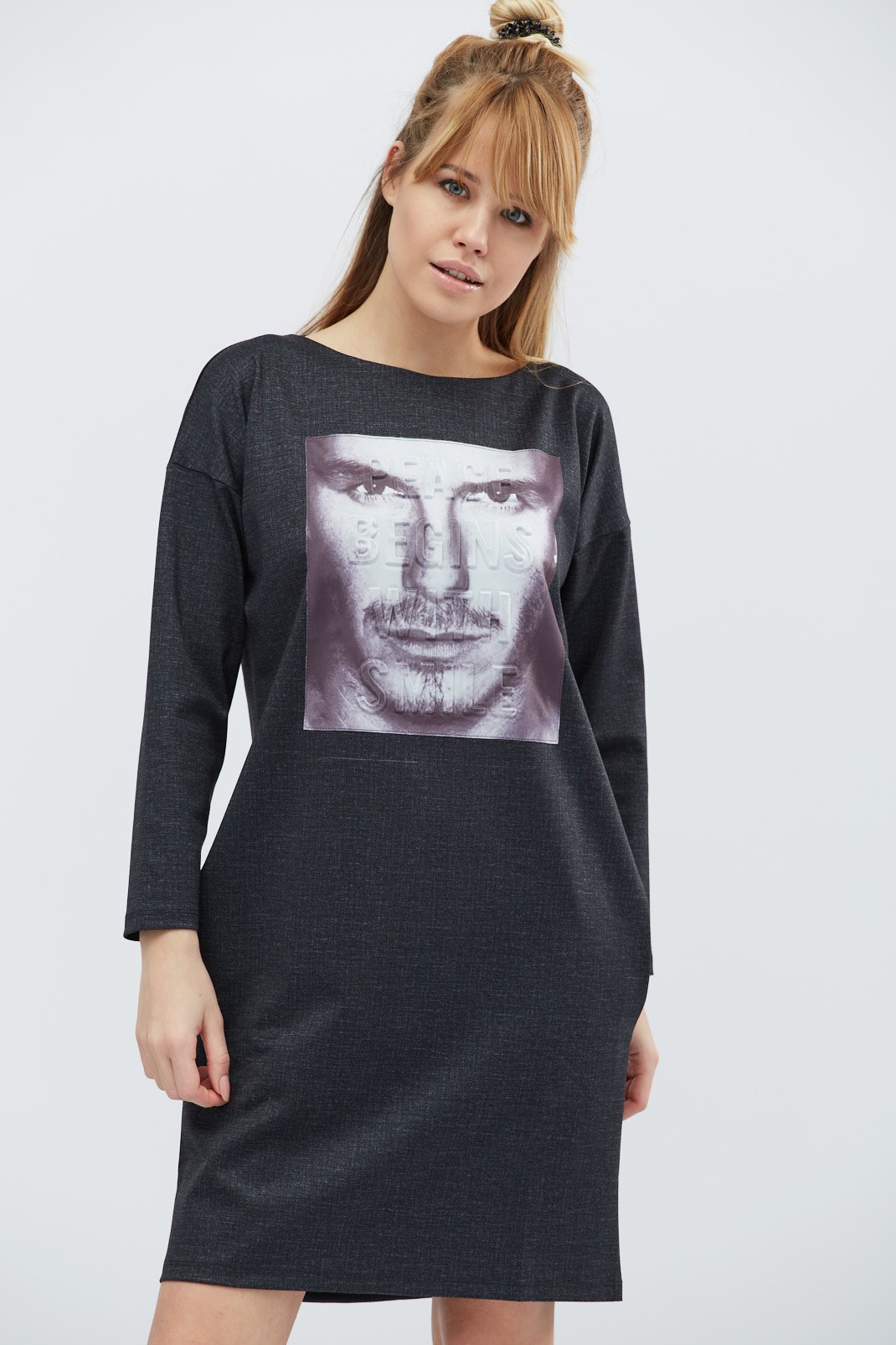 

Платье KP-5808-35 Pretty Woman XS деним черный