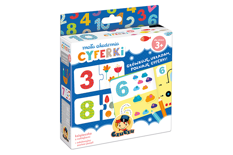 

Мала академія - Циферки CzuCzu Різнокольоровий 000030036
