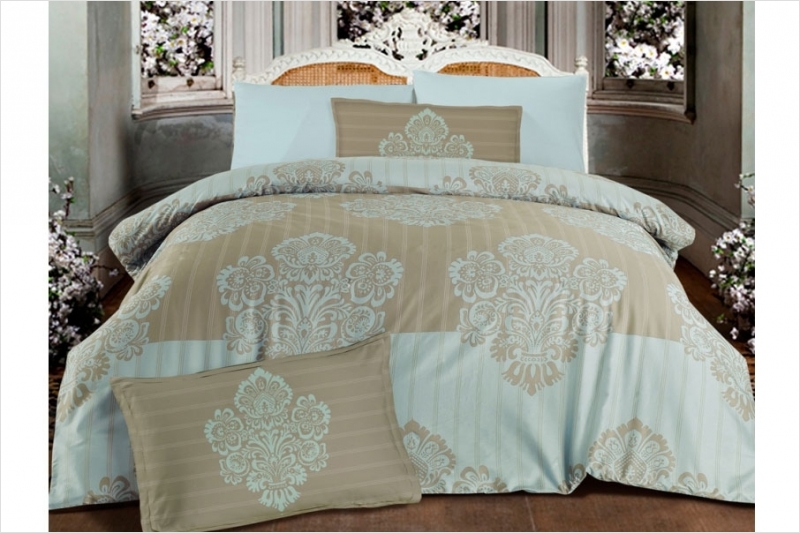 

Постельное белье Altinbasak Barok cream 200х220