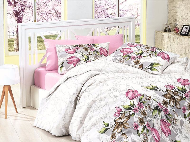 

кпб "first choice" de luxe ранфорс цветной riella pembe 200х220