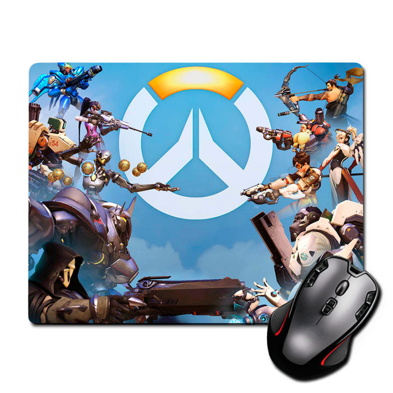 

Игровая поверхность Лого Овервотч Logo Overwatch 300 х 250 мм (822555)