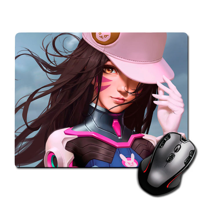 

Игровая поверхность Дива Овервотч D.Va Overwatch 220 х 180 мм (2541)