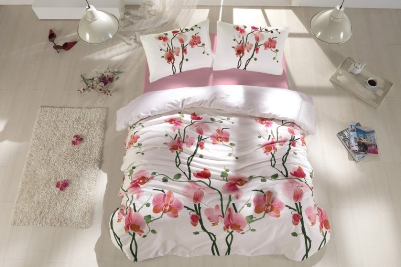 

Постельное белье Altinbasak Bloom Розовый