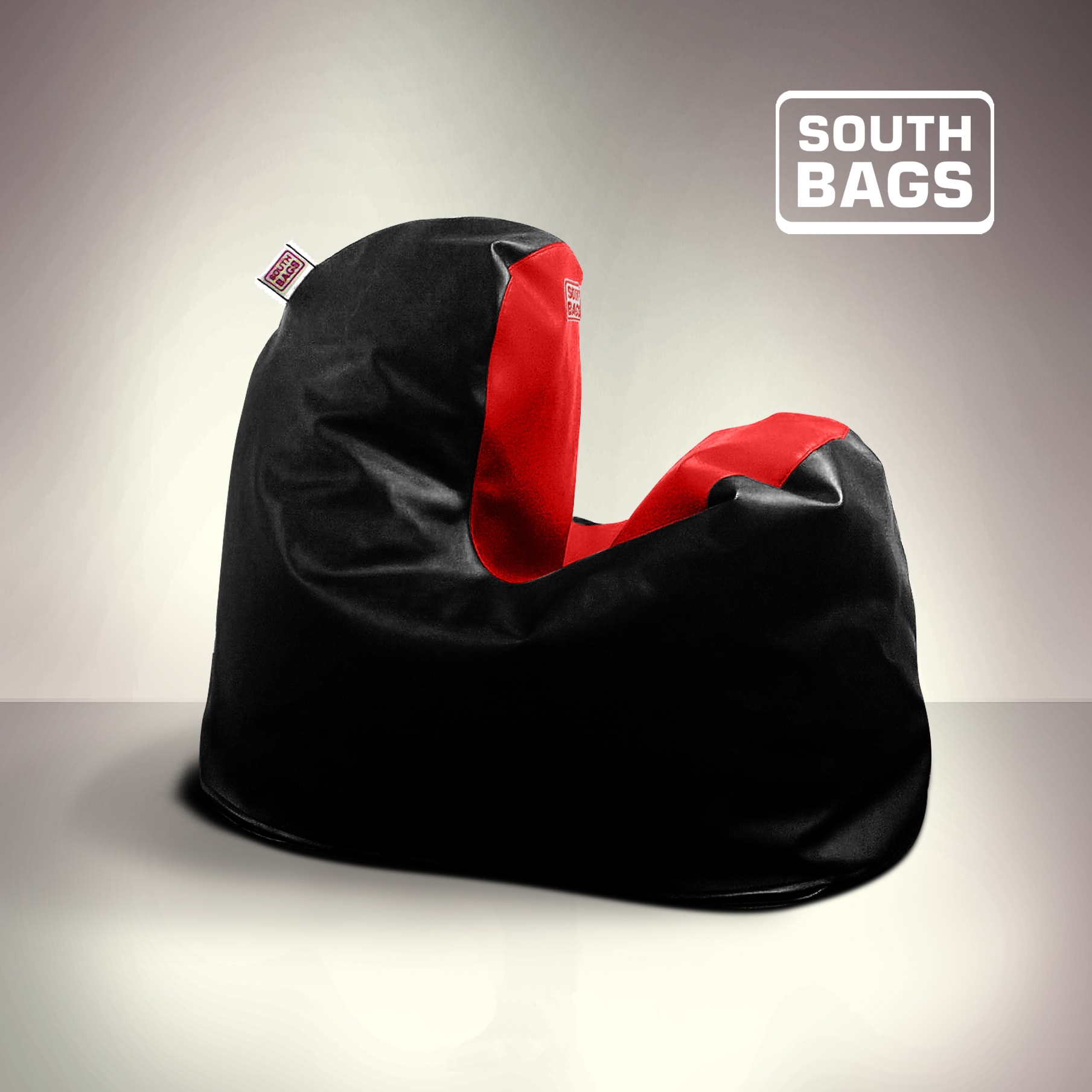 

Кресло South Bags Минимал L Черно-Красное