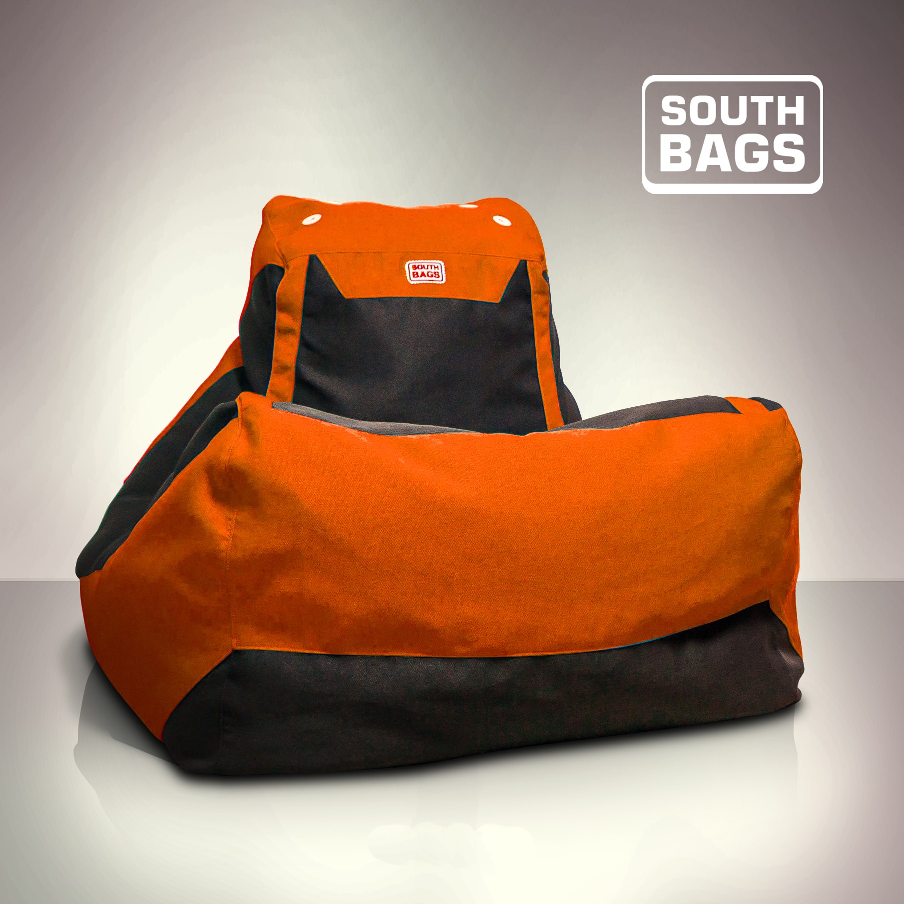 

Кресло South Bags Чекираут Оранжевый