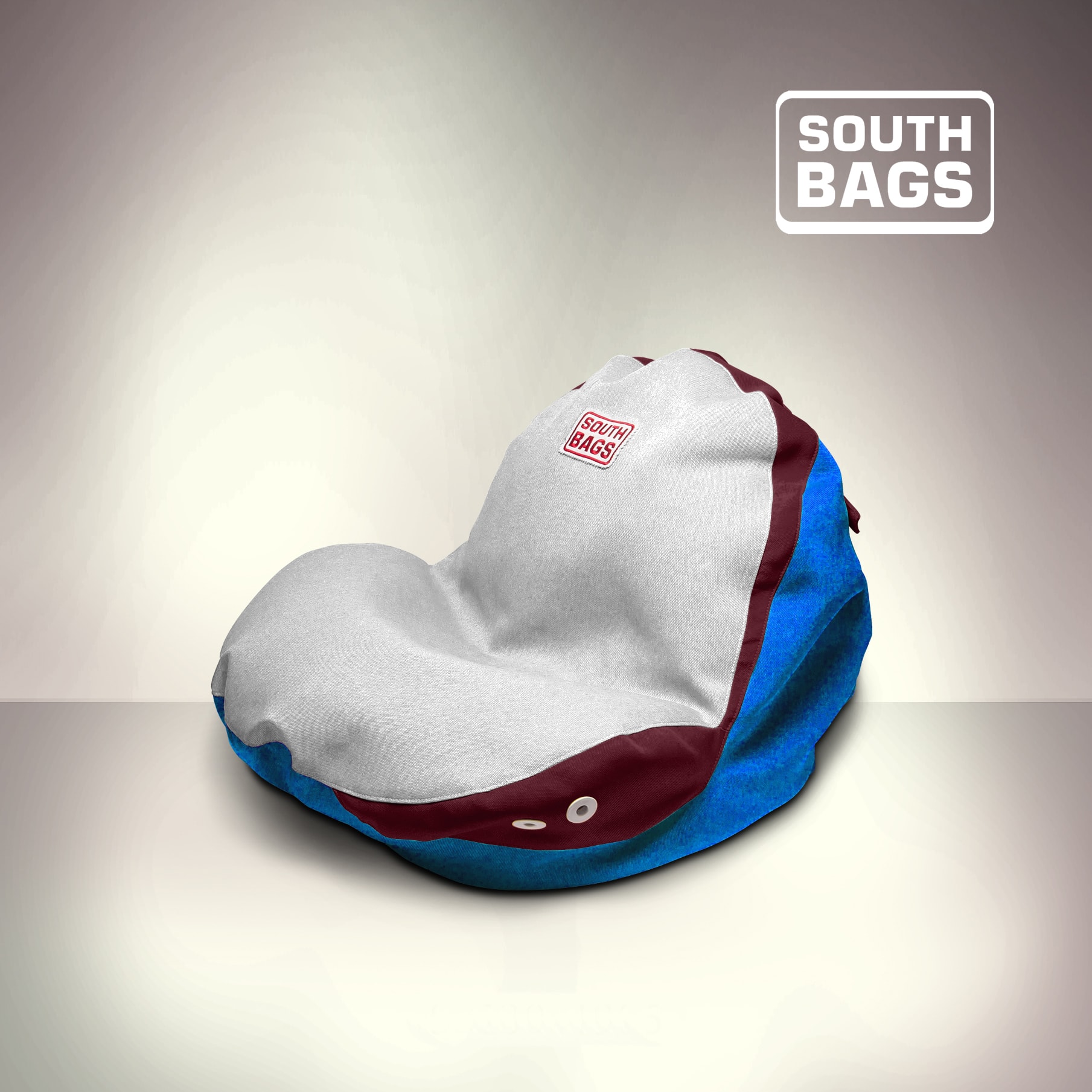 

Кресло-кроватка South Bags Малютка Серо-Синяя