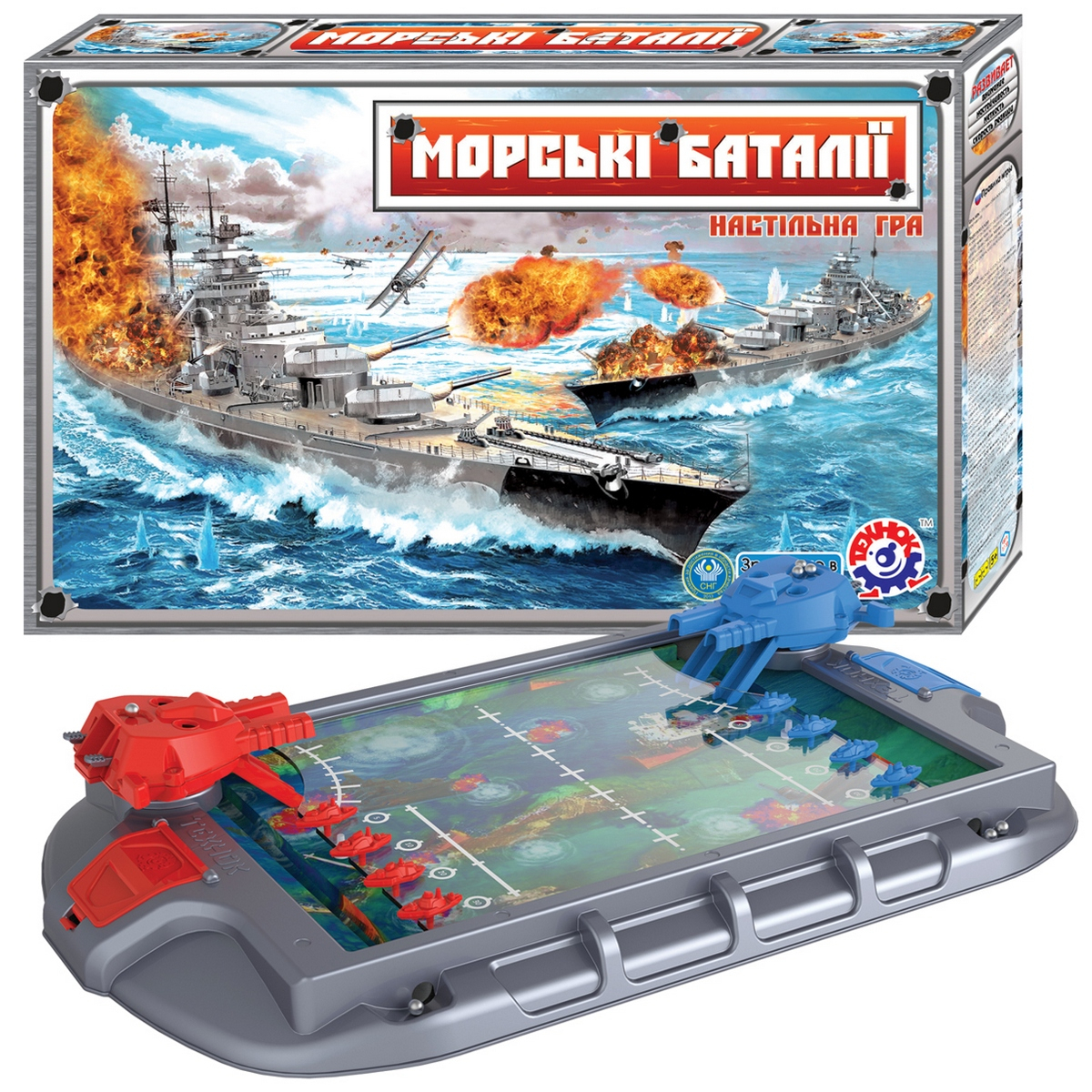 

Настольная игра «Морские баталии» Технок (1110)