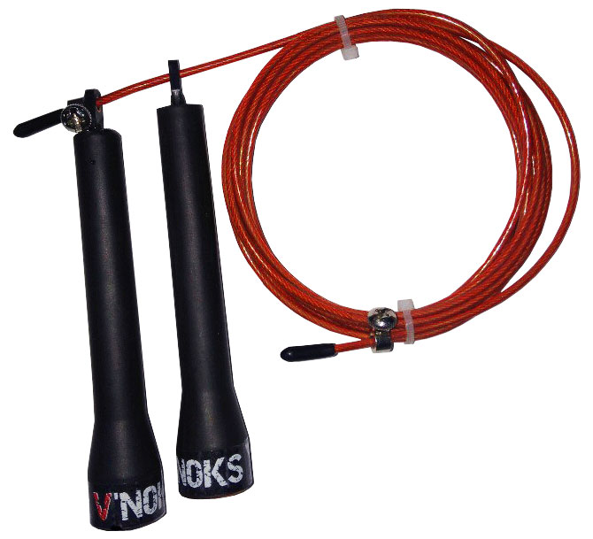 

Скакалка для кроссфита V`Noks Steel оранжевая