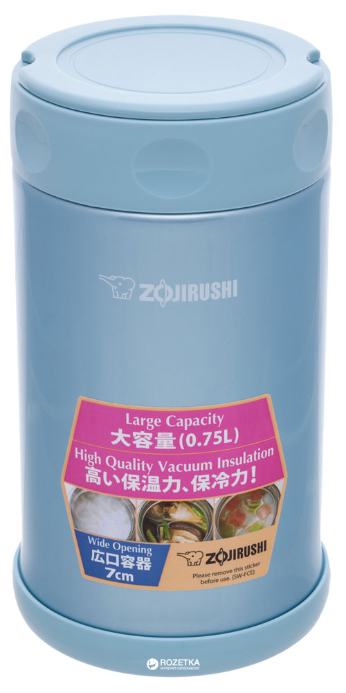 

Термос пищевой Zojirushi SW-FCE75AB 0.75 л Голубой