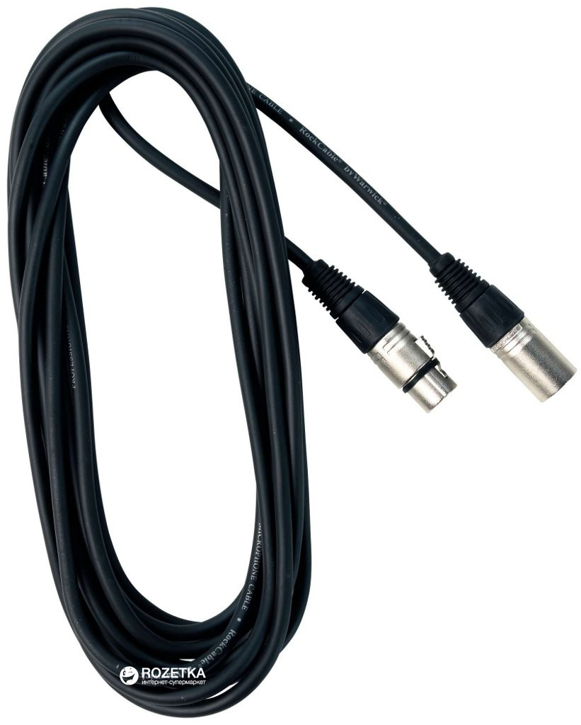 

Микрофонный кабель RockCable RCL30315 D7 15 м Black (RCL30315 D7)