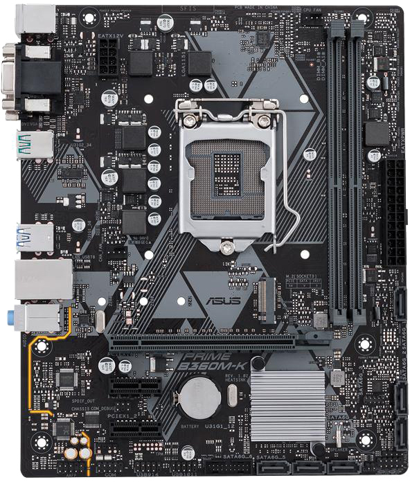 

Материнская плата Asus Prime B360M-K (s1151, Intel B360, PCI-Ex16)