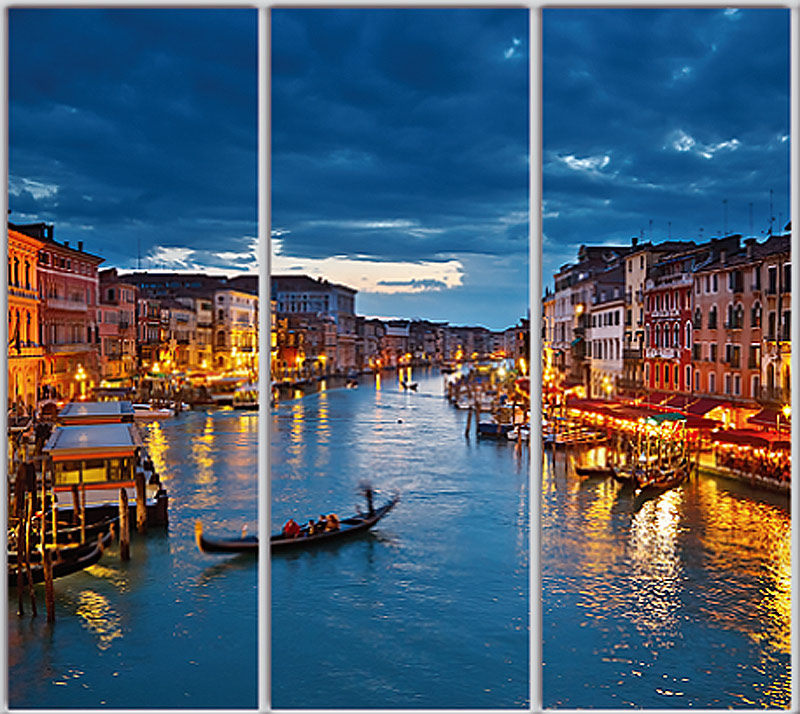 

Шкаф купе Luxe Studio Стандарт-1 Фотопечать Архитектура-96 2400x2100x450 трехдверный