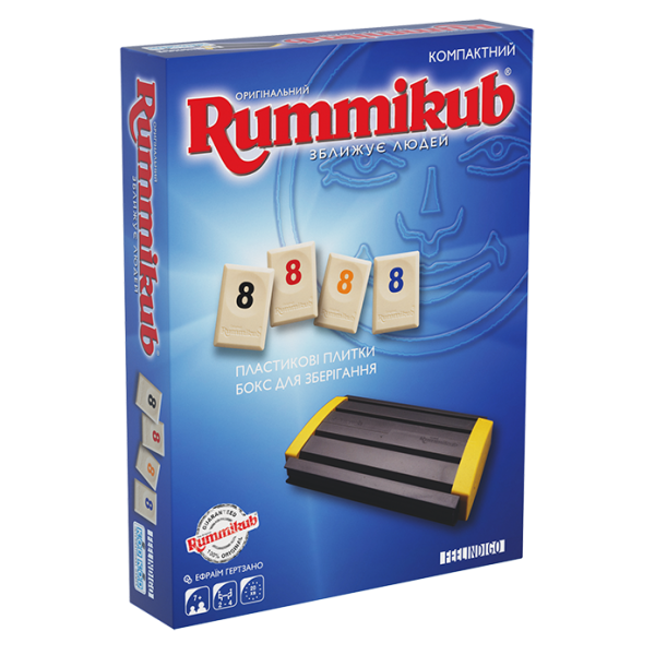 

Настольная игра Feelindigo Руммикуб дорожная (Rummikub NGT Travel) ( FI9680 )