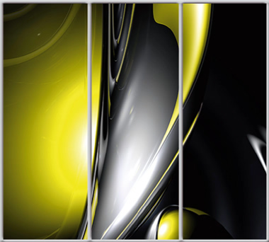 

Шкаф купе Luxe Studio Стандарт-1 Фотопечать Абстракция-28 2400x2200x450 трехдверный