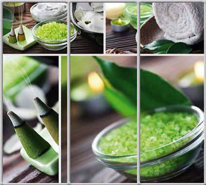 

Шкаф купе Luxe Studio Стандарт-1 Фотопечать Салон красоты-26 2400x2400x450 трехдверный