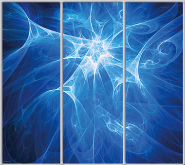 

Шкаф купе Luxe Studio Стандарт-1 Фотопечать Абстракция-37 2400x2300x450 трехдверный