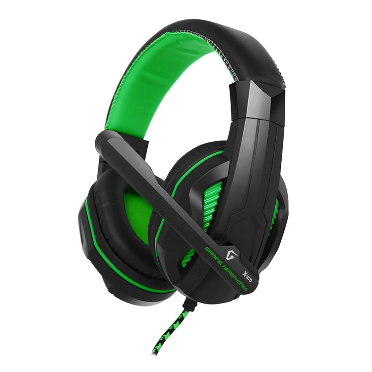 

Наушники Gemix X-370 Gaming Black/Green (165302)