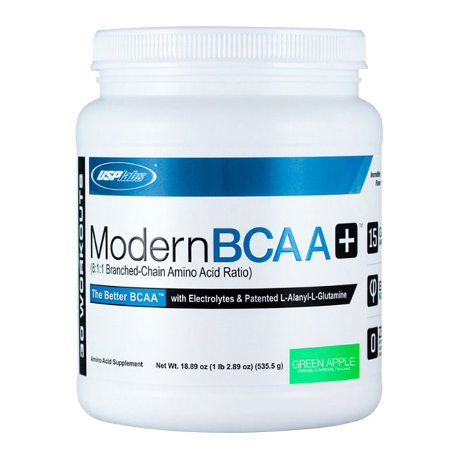 

Аминокислоты Modern BCAA+ 535 г - Green Apple (000006357)