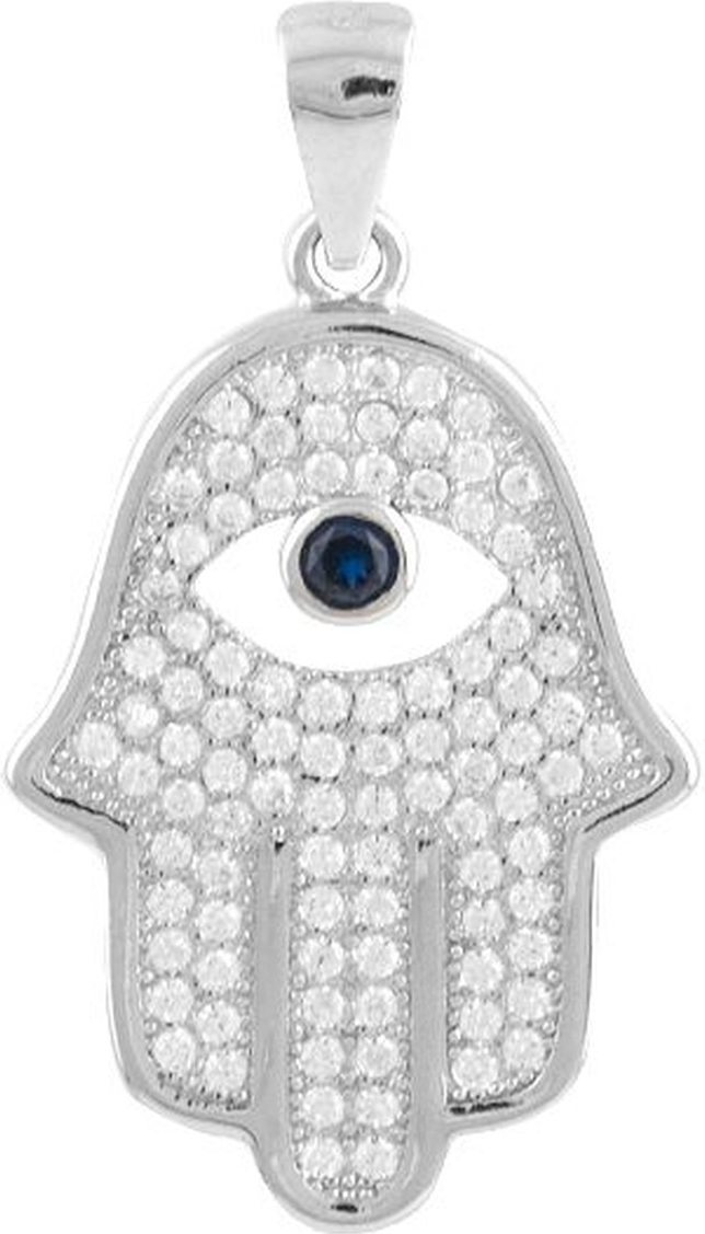 

Серебряная подвеска SilverBreeze с фианитами