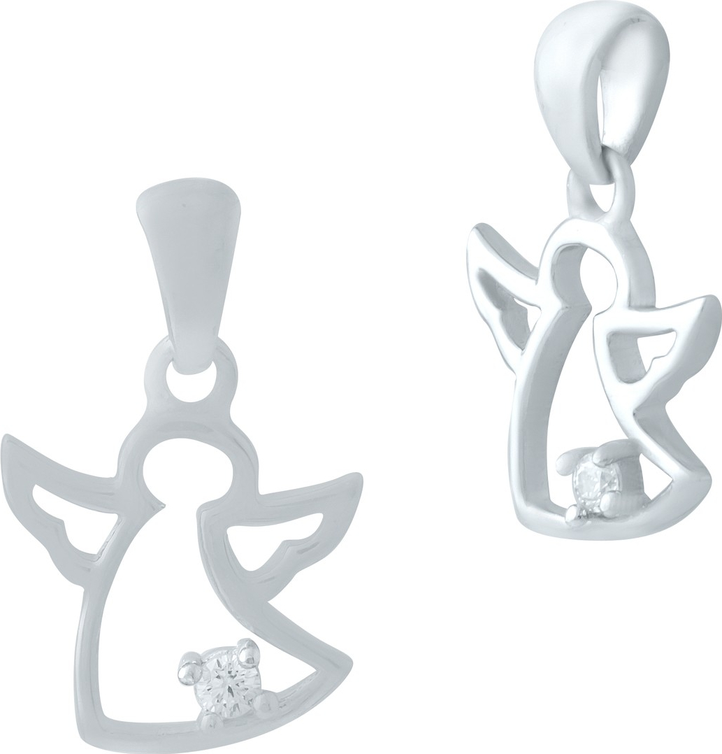 

Серебряная подвеска SilverBreeze с фианитами