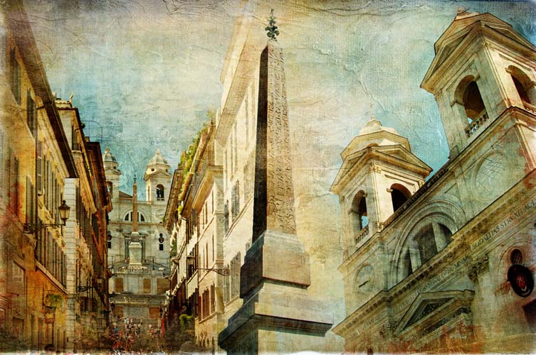 

Фотообои ArtSide Старый город (73) Вельвет
