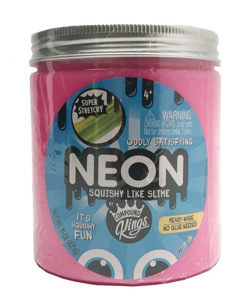 

Лизун Compound Kings Slime Neon (425 г) Розовый (1102732)