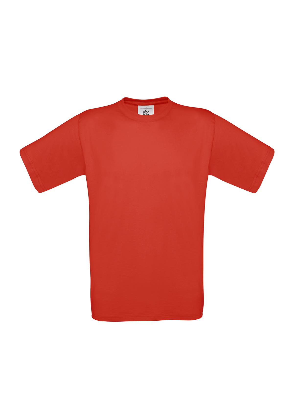 

Футболка унисекс B&C Exact 150 Red S