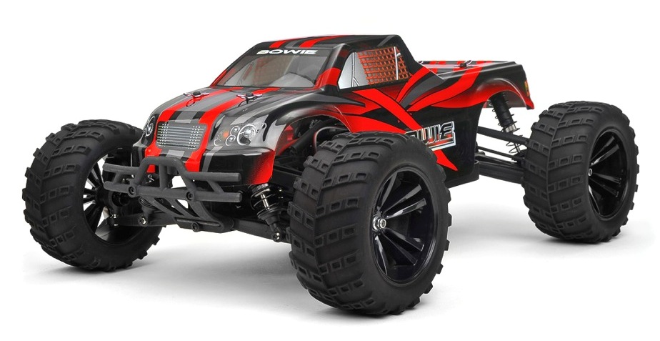 

Радиоуправляемая модель Монстр 1:10 Himoto Bowie E10MTL Brushless (красный) (146119)