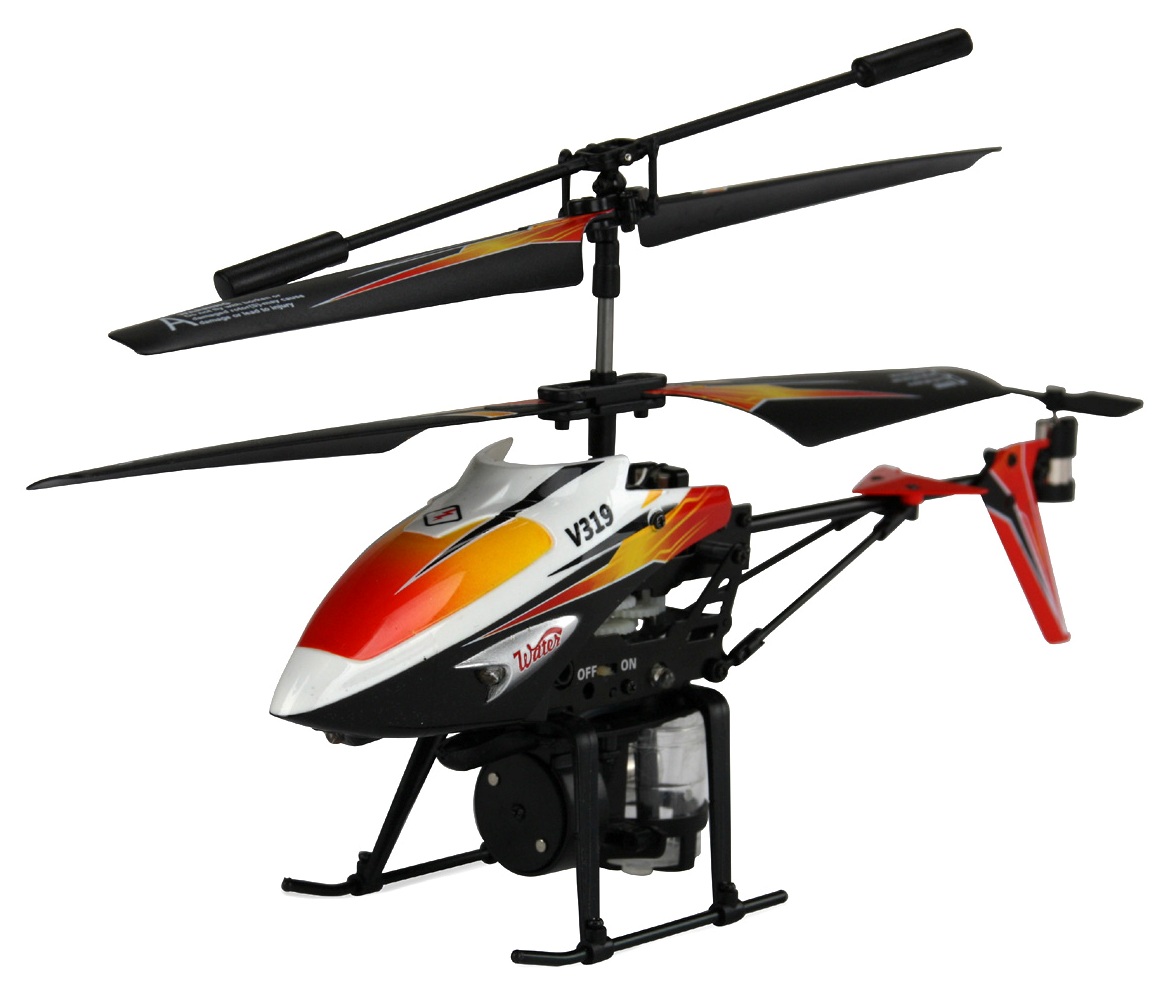 

Вертолёт на радиоуправлении 3-к WL Toys V319 SPRAY водяная пушка (оранжевый) (145959)