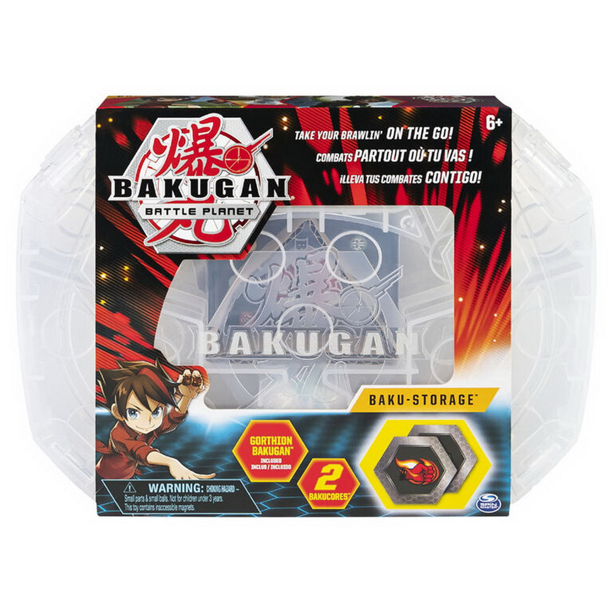 

Bakugan Battle Planet: кейс для хранения бакуганов (прозрачный) (149814)