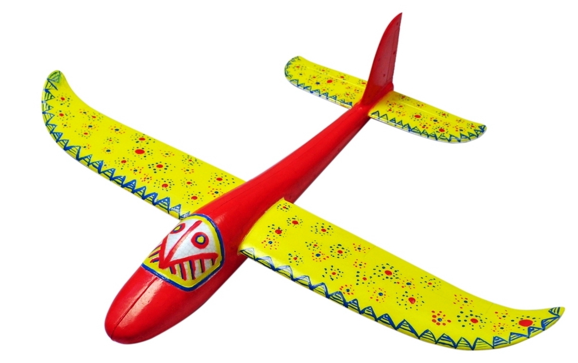 

Планер метательный J-Color Hawk 600мм c комплектом красок (146178)