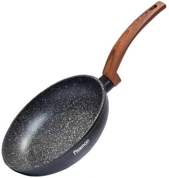 

Сковорода Fissman Vesuvio Stone Ø28см с антипригарным покрытием Platinum