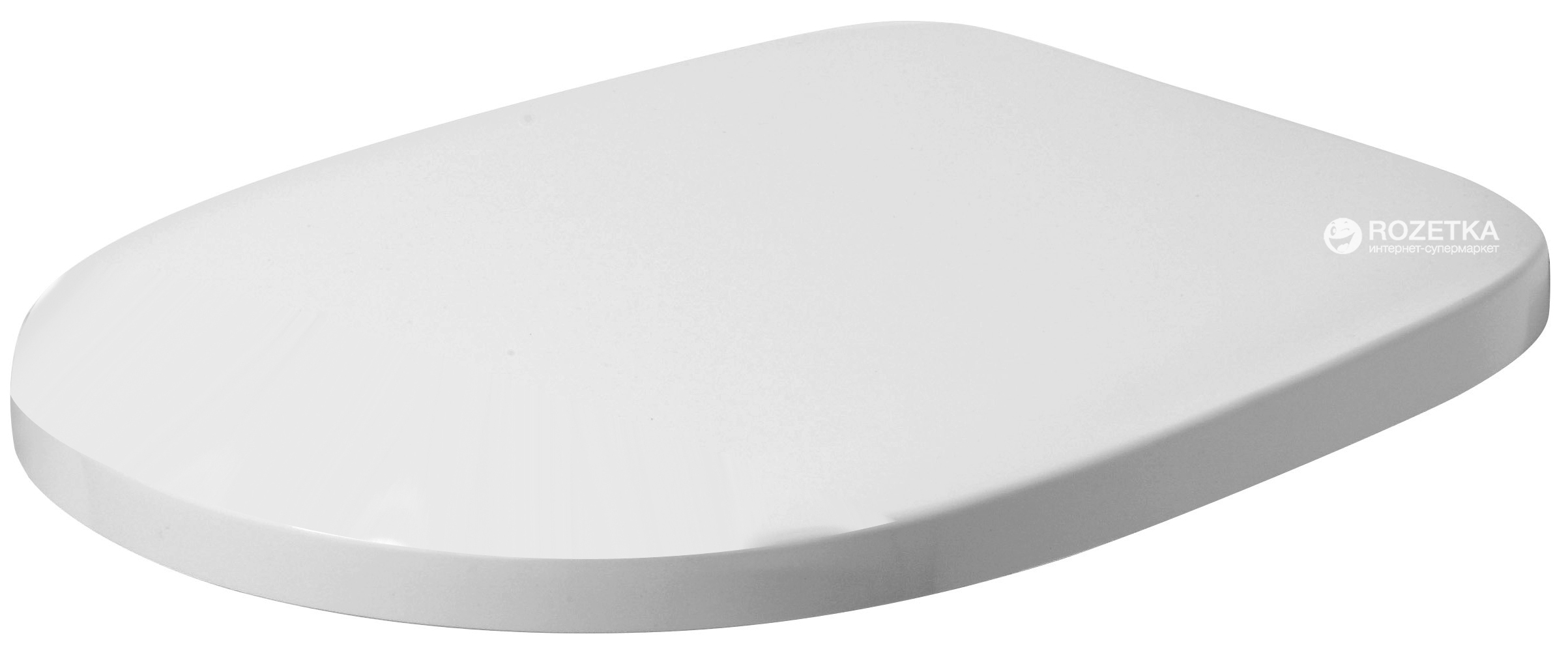 

Сиденье для унитаза AZZURRA Pratica Shiny White с функцией Soft Close, Quick release PRA1800F