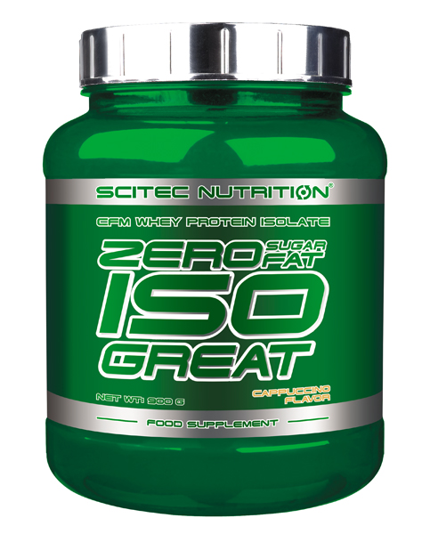 

Сыворотка чистого протеина Zero IsoGreat 900 гр SCITEC NUTRITION капучино
