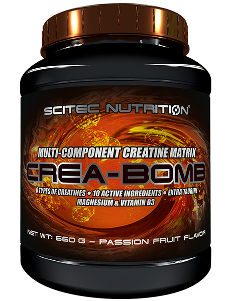 

Мультикреатиновая матрица Creabomb 660 gr SCITEC NUTRITION аромат маракуйи